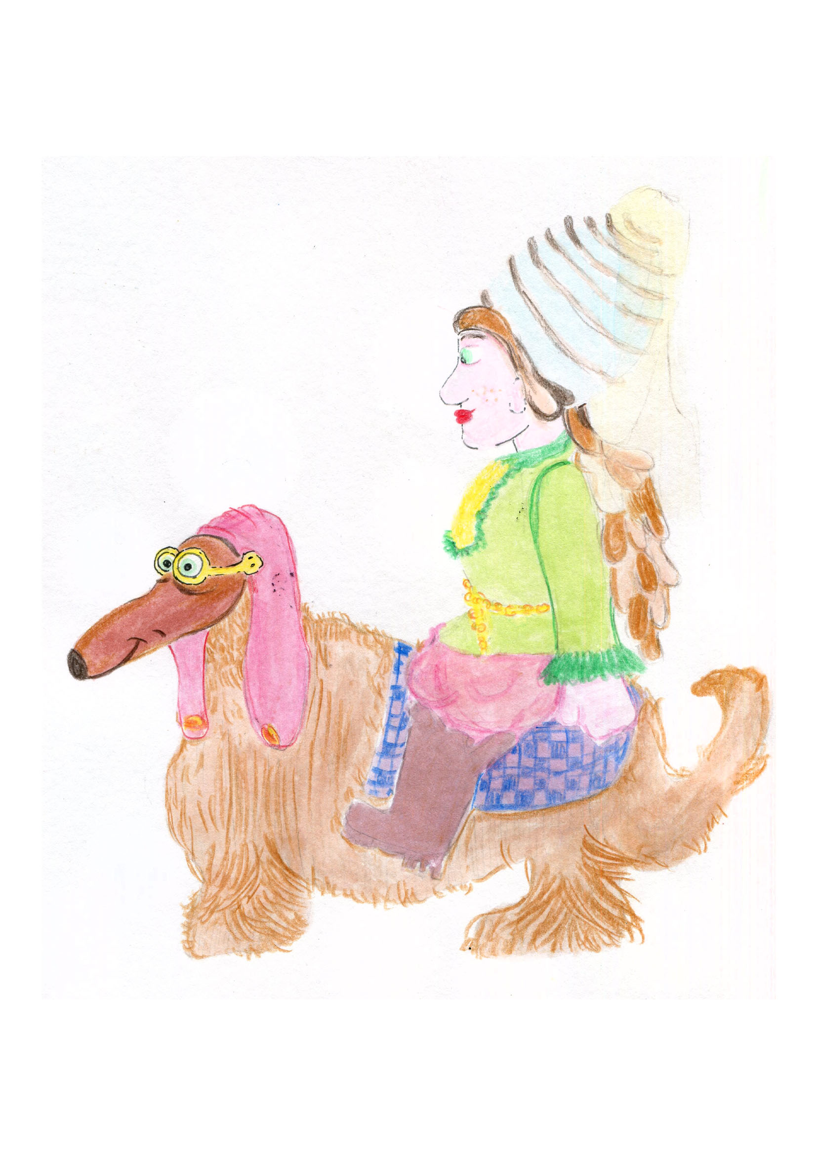 Image principale de Femme et chien