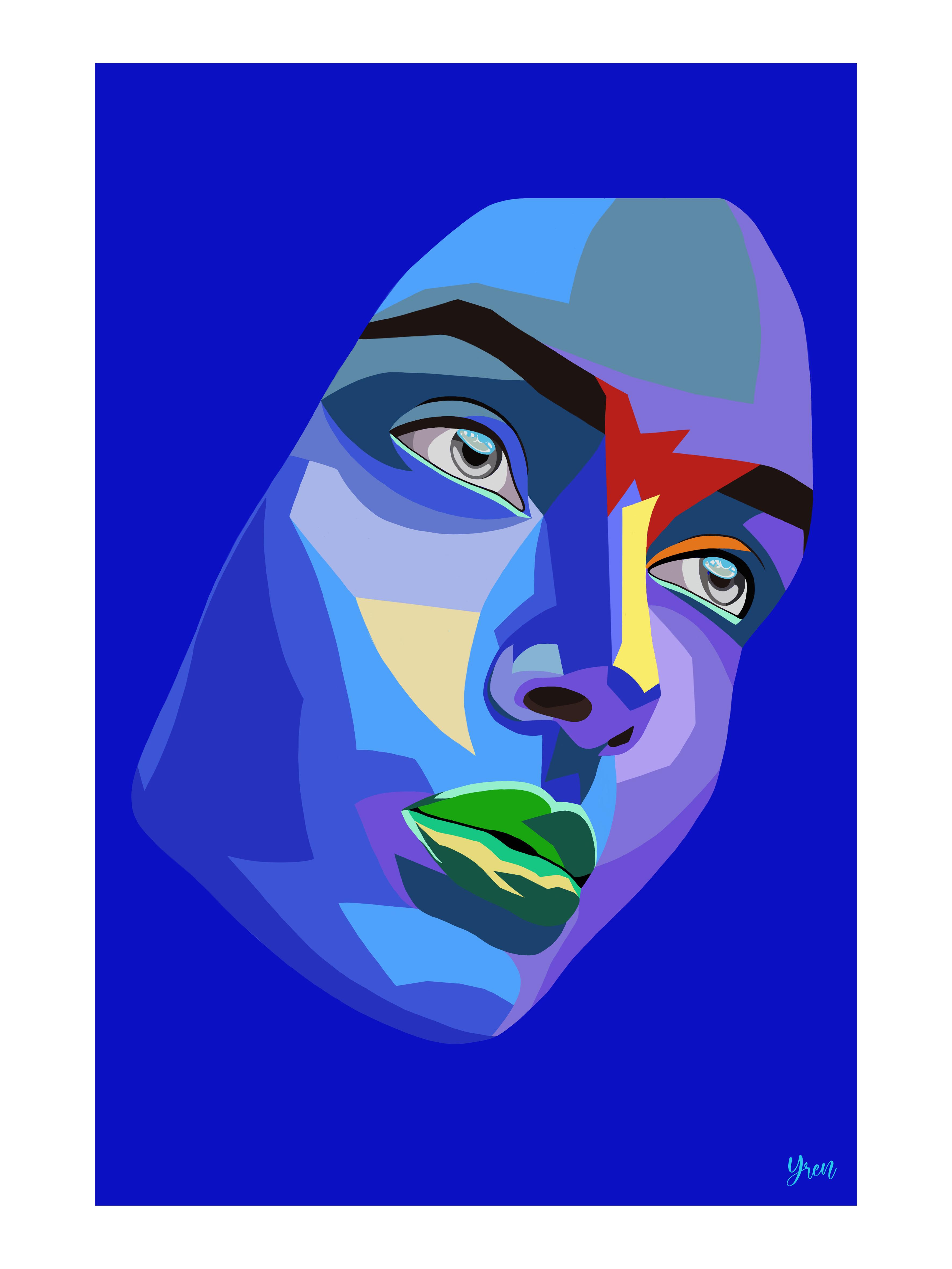 Image principale de La femme bleue