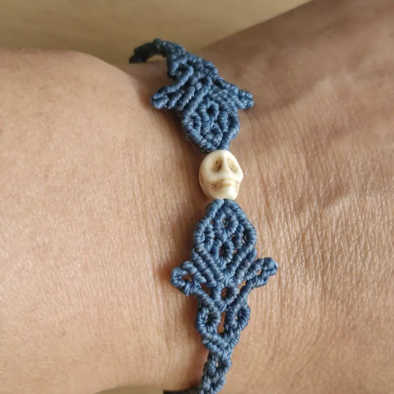 Image principale de Bracelet tête de mort