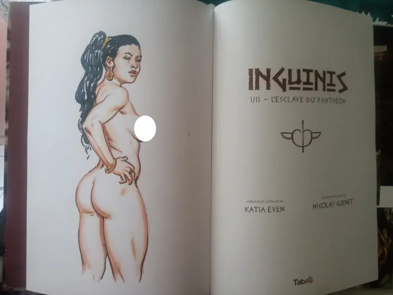 Image principale de INGUINIS tome 1 - l'esclave du panthéon -  Dédicacé 